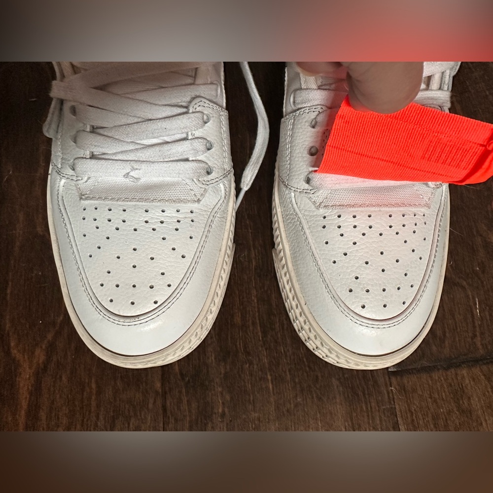 Off White Off-Court 3.0 Leather High Top Sneakers White size 40 - Picture 7 of 10